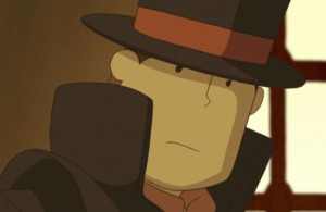 I think I've got it... Layton as a character!!